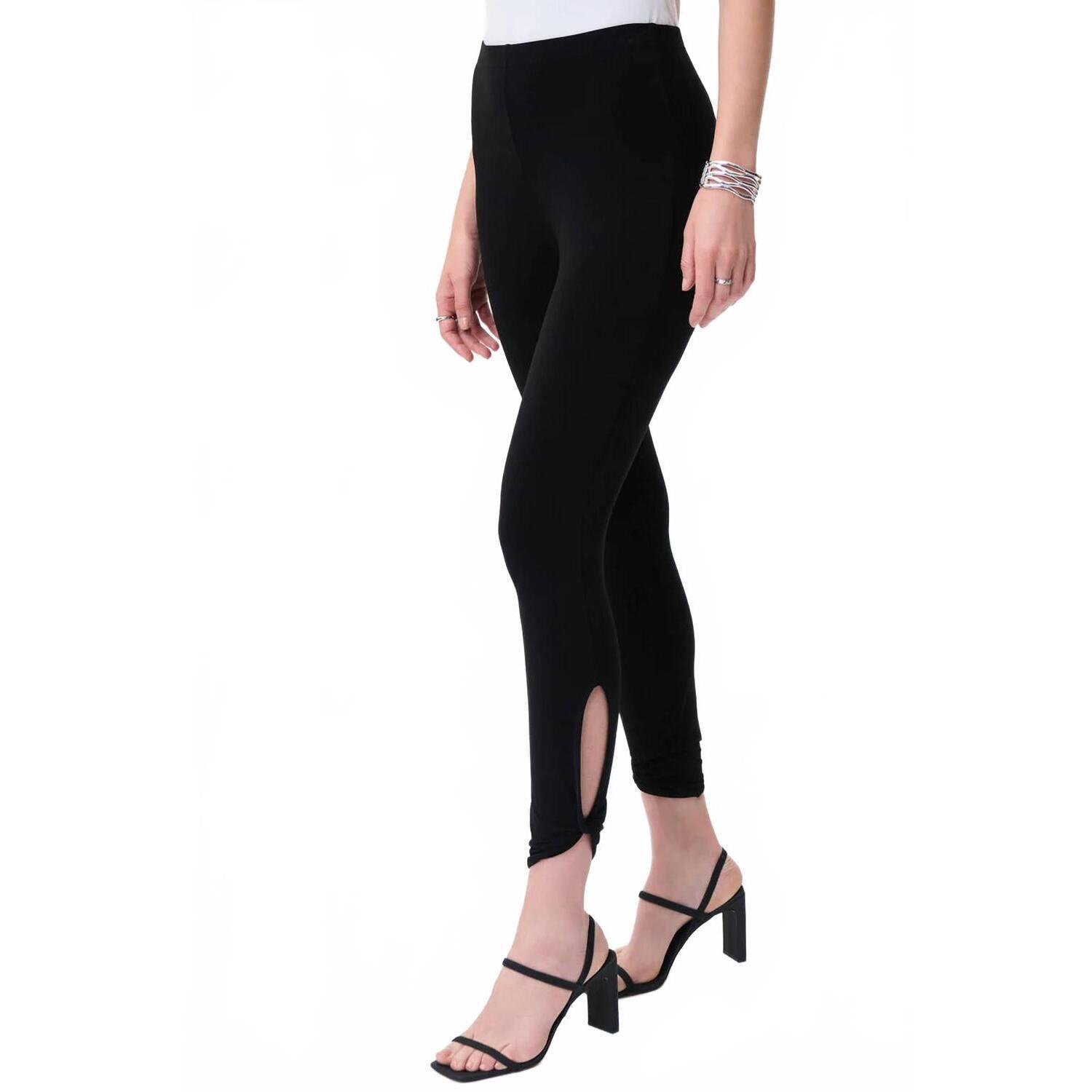 New Joseph Ribkoff Keyhole Legging In Black